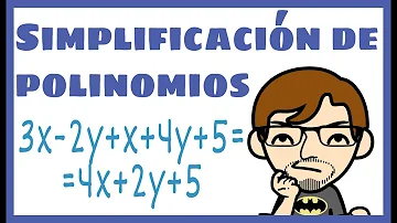Como se simplifica um polinômio?