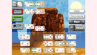 How to play Mexican Train Dominoes Gold game | Free PC & Mobile Online Games | GameJP.net screenshot 1
