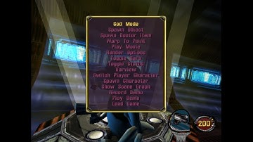 MDK 2 Dreamcast Bioware prototype Debug Menu and Free Camera