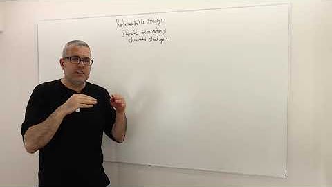 8. Rationalizability & Iterated Elimination of Strictly Dominated Strategies(Game Theory Playlist 2)