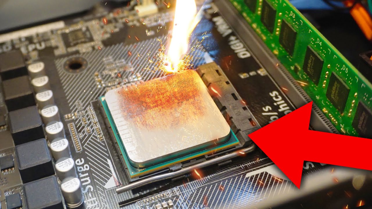 Quemé mi PC mientras la Uso y Funciona