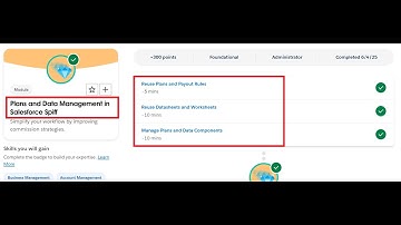 Plans and Data Management in Salesforce Spiff | Salesforce Trailhead