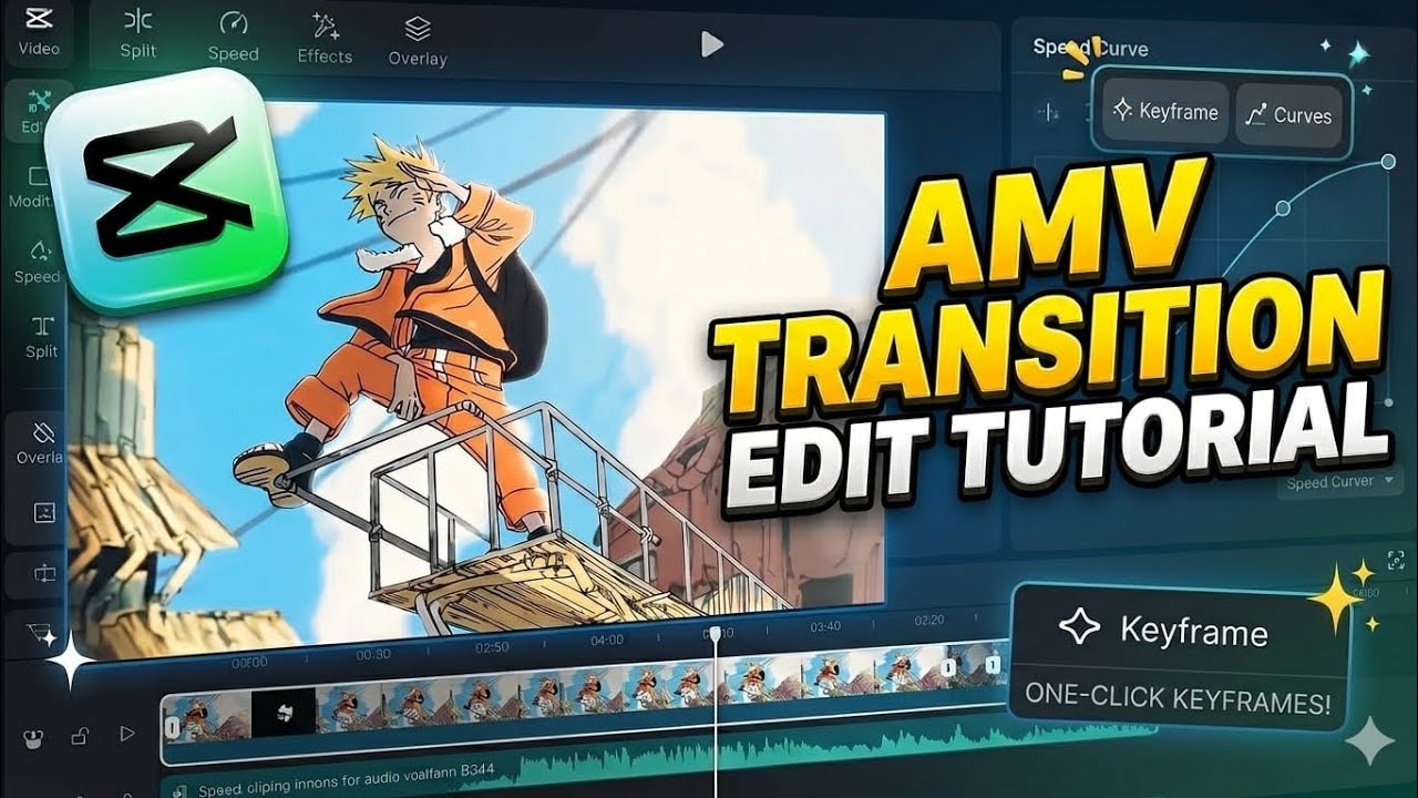 AMV Transition Edit Tutorial In Capcut (Easy + Smooth) - YouTube