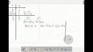 Análisis de un sistema lineal de ecuaciones utilizando el método de Gauss.