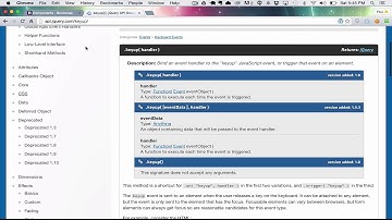 Javascript and jQuery Quickstart - part 3