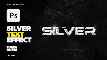 Silver Text Effect Tutorial in Adobe Photoshop