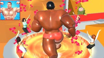 Muscle Race 3D (IOS, Android) NEW UPDATE Gameplay All Levels (Level 33-34)