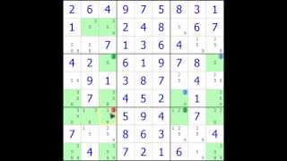 Sudoku Demonstration - 2-String Kite Technique (Example 01) Profile