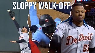 One of the sloppiest walk-off wins ever, a breakdown