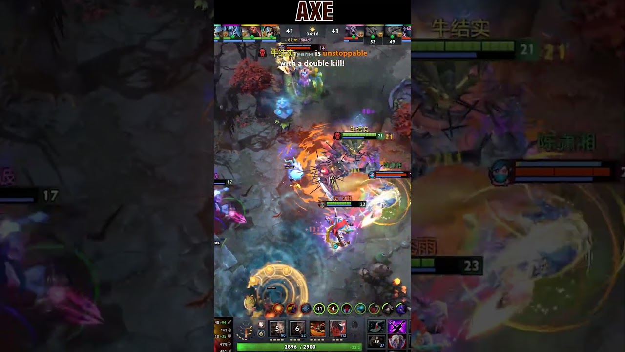 Axe Destroy All The Hero!  