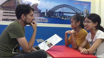 Minh Hà-S2K-Test speaking-Hệ thống Anh ngữ Quốc tế Nemo - Tiếng Anh trẻ em 4-15 tuổi.