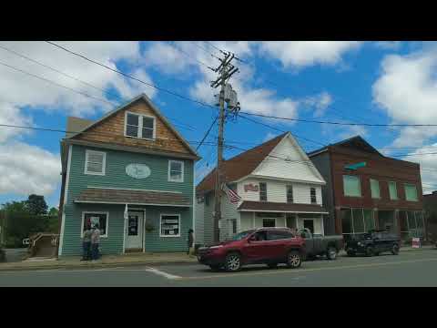 Peaceful Sunday Drive from Liberty, NY to Livingston Manor, NY Summer 2023