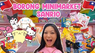 BUY SANRIO ITEMS AT SANRIO SUPERMARKET TAIWAN 🥳😍 THE ITEMS ARE ALL CUTE 🤩