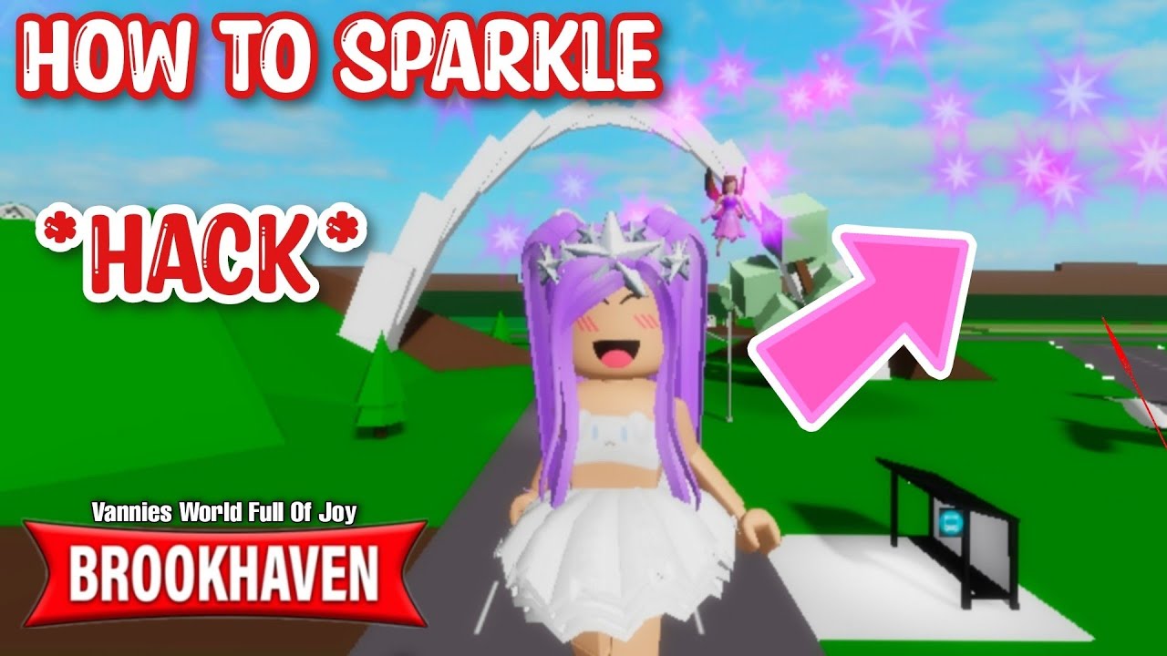 ✨⚠️HACK⚠️ HOW TO MAKE YOUR AVATAR SPARKLE IN BROOKHAVEN ????RP ...