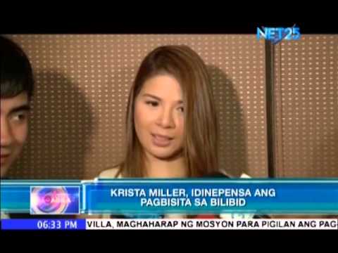 Krista Miller defends Bilibid visit