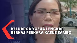 Keluarga Brigadir Yosua Lengkapi Berkas Perkara Kasus Ferdy Sambo di Mapolda Jambi