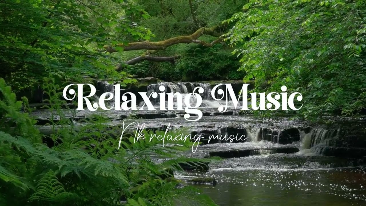 The sound of piano and flowing watercolor paint; listen for relaxation, rest, and therapy #relaxing