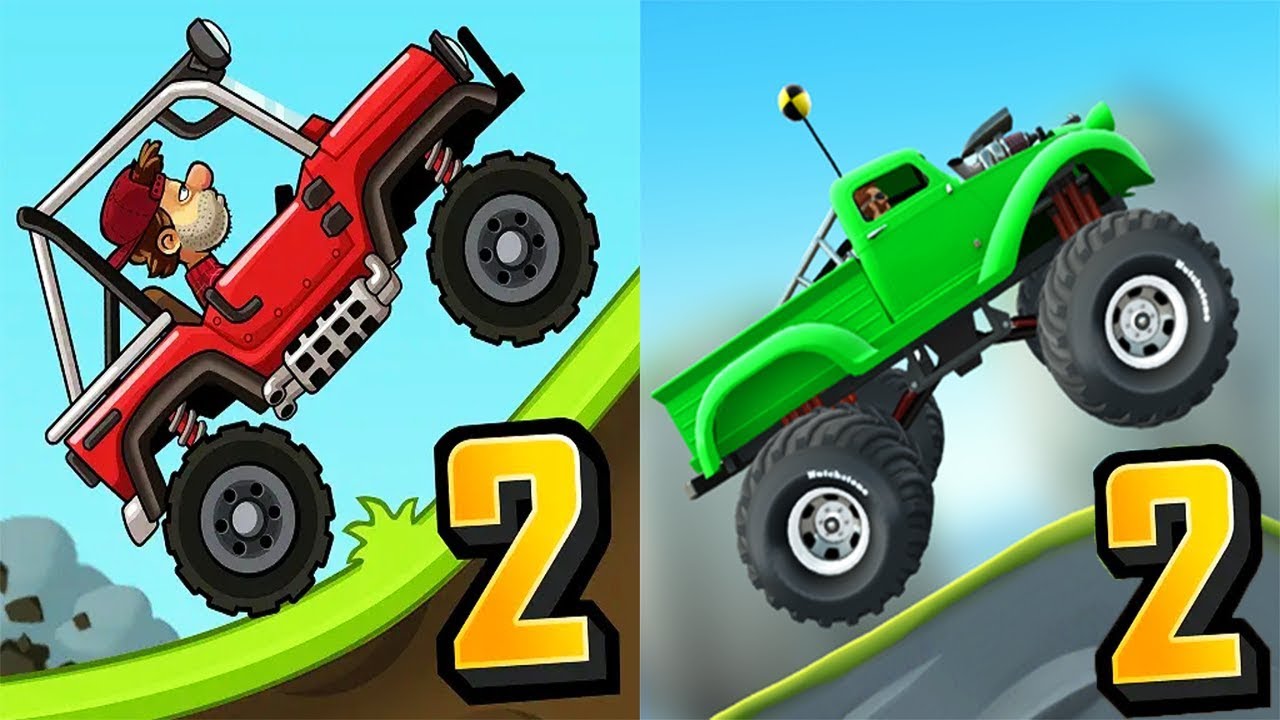 Hill Climb Racing 2 Vs MMX Hill Dash 2 | Racing Gameplay