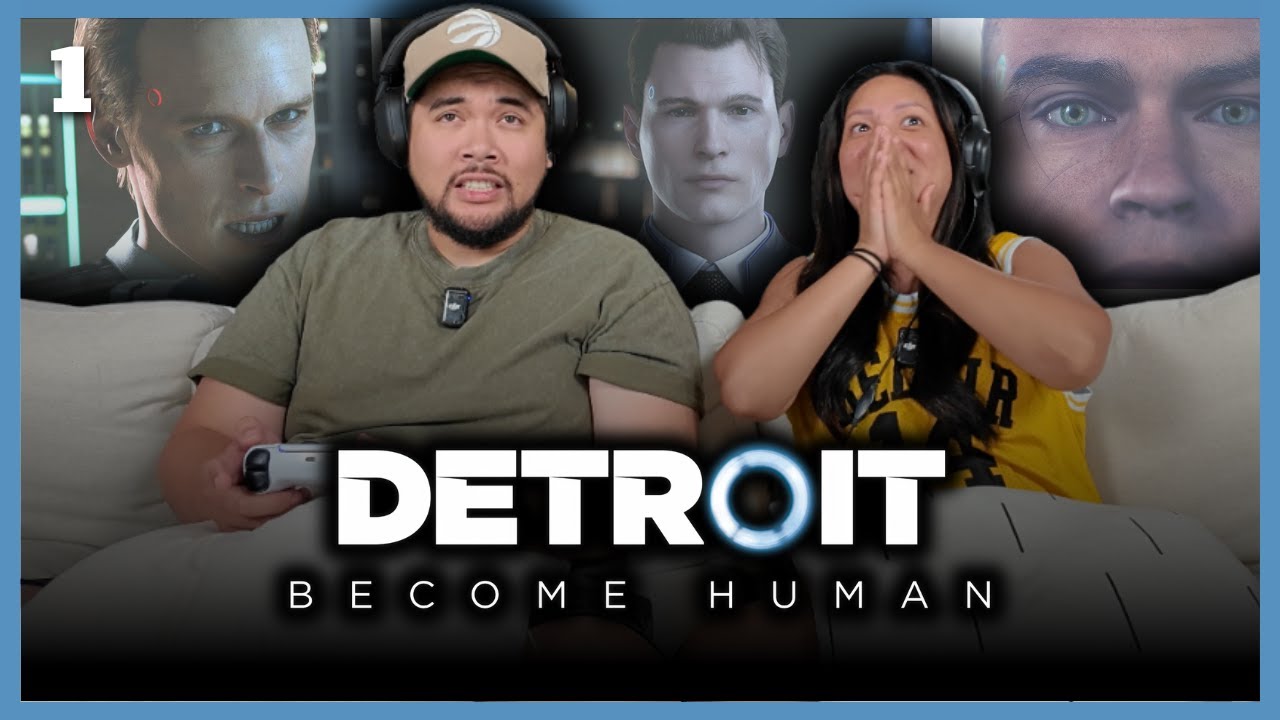 Playing *DETROIT: BECOME HUMAN* For the FIRST TIME | Screentime Games Preview
