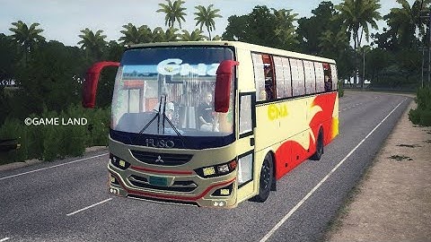 Bussid _ Ena fuso bus mod for bus simulator Indonesia _bussid bus mod