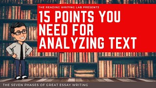 15 Tips for Analyzing Text