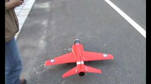 BAE Hawk Challenge Flight from Road