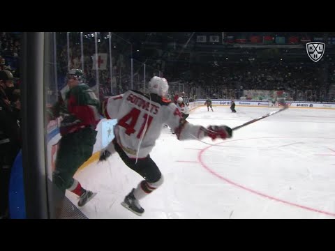 Voronkov plays physical on Gotovets