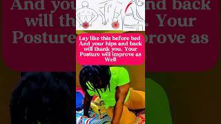 Just 1 minute before bed #funny #spinehealth #backpainrelief #fixyourposture