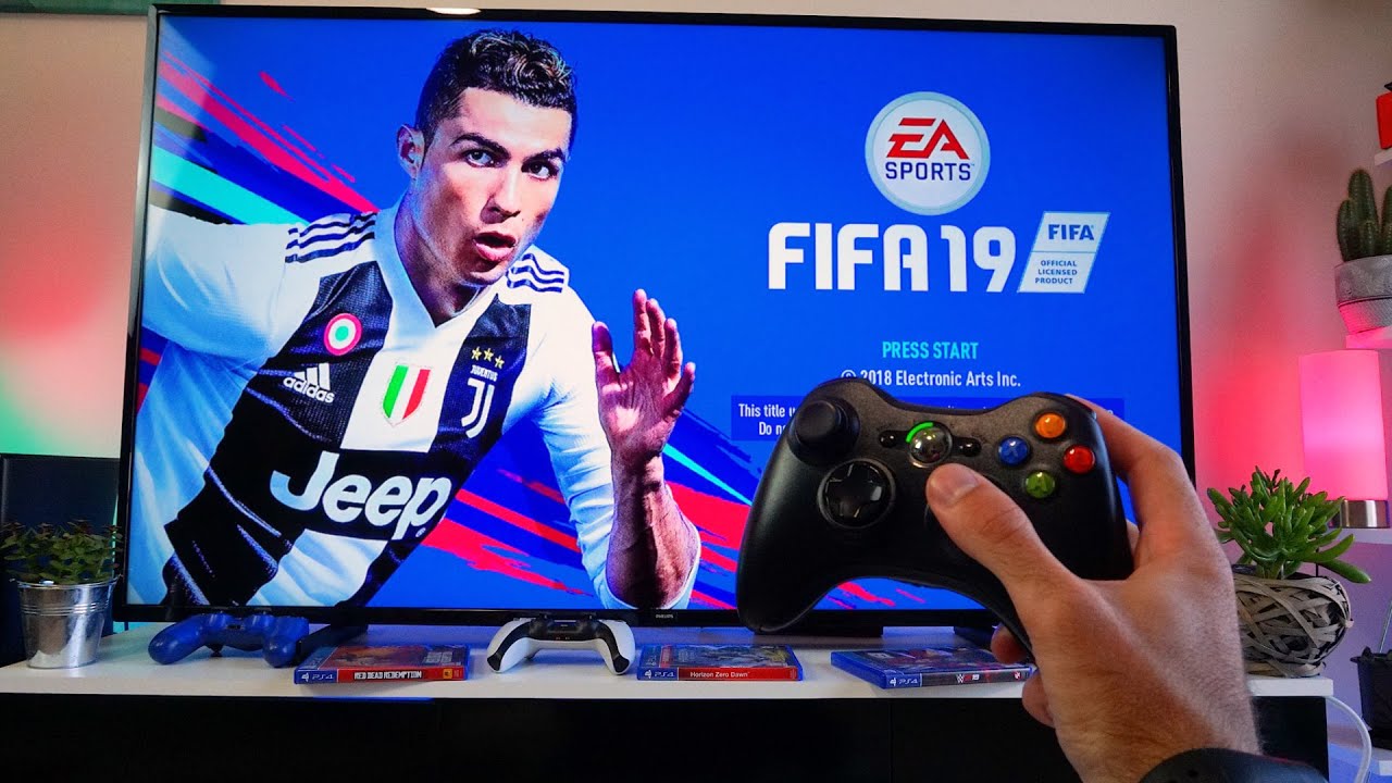 Testing FIFA 19 On The XBOX 360- POV Gameplay Test, Impression - YouTube