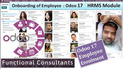 Odoo 17 Employee Management Module App || Odoo 17 HRMS module || Automate Payroll process HRMS