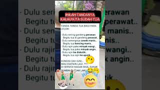 Inilah Tandanya Kalau Kita Sudah Tua comedys lucu lucuabis funny