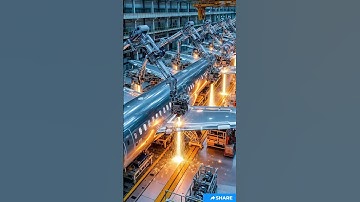 Uncover the intense robotic precision #aerospace #fuselage #shorts #globalnews #inventions