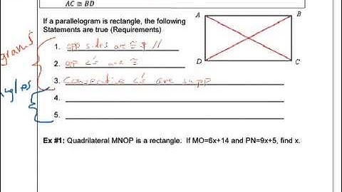 IM2 6.2a  Rectangles