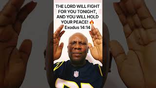 If you believe God is fighting your battles tonight, type AMEN!#NightPrayer #Exodus1414 #FaithInGod