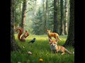 Детская песенка про дружбу Бельчонка Галчонка Лисёнка Котёнка
