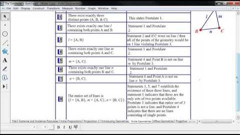Geometry (older video)  1, 2, 3 Point Geometries