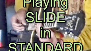 Playing Slide in Standard Tuning