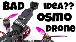 DJI Osmo Pocket on a Drone