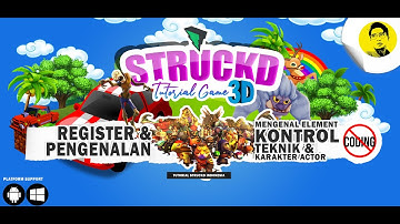 Struckd 3D : Instal, Register Akun & Pengenalan, Membuat Game di PC & Mobile | NoCoding (Recomended)
