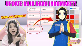WOWW..THERE'S A NEW INDOMARET CLOTH UPDATE IN THE CLOTH MENU!! SO CUTE!! SAKURA SCHOOL SIMULATOR-...