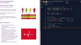 Intro to Python - Conditionals: Challenge 1: BMI Calculator