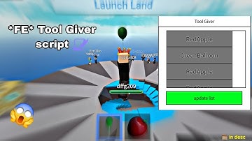 *FE* Tool Giver script (Showcase)