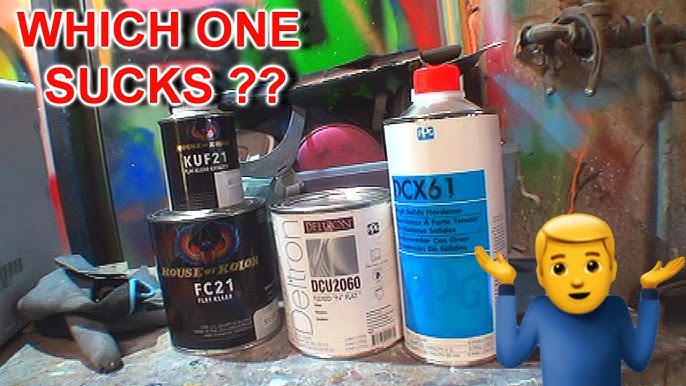 High Teck 8000 Value 2K Clear Coat GALLON Clear High Gloss Automotive  Clearcoat!