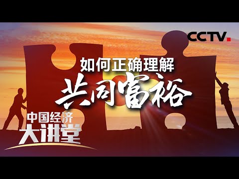 如何正确理解共同富裕？什么不是共同富裕？什么才是共同富裕？「中国经济大讲堂」20211107 | CCTV财经