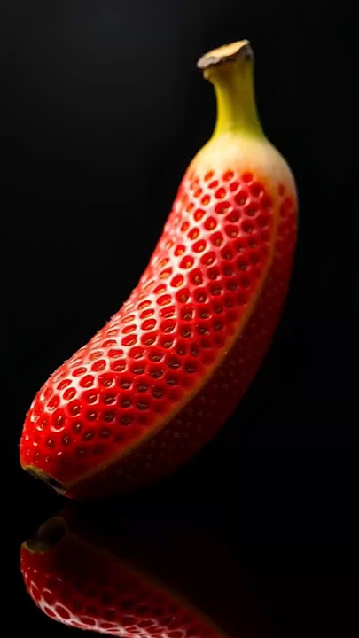 Bananaberry – Banana with Strawberry Skin?! Impossible Hybrid Fruit! 🍌🍓