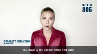 Actress Scarlett Johansson Announces Support For Oklahoma State Question 805 Actress Scarlett Johansson Announces Support For Oklahoma State Question 805
