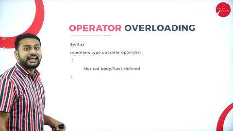 DAY 22 | .NET PROGRAMMING | VI SEM | B.C.A | OPERATOR OVERLOADING IN C# | L1