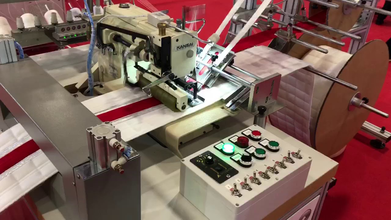 M6600 SPACER MACHINE ( 33 NEEDLES) YouTube