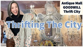 Goodwill Thrift Shopping and Antique Mall HAUL  Thirft VLOG