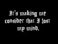 Avenged Sevenfold - Natural Born Killer Lyrics HD